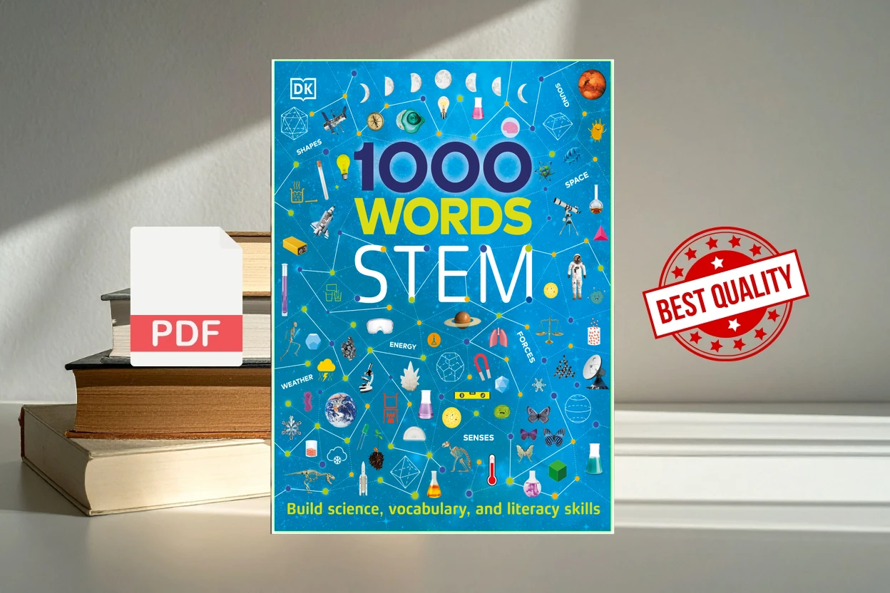 Cover for 1000 Words STEM - Build Science, Vocabulary and Literacy Skills (DK Children)