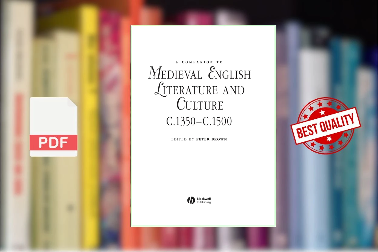 Cover for A Companion To Medieval English Literature And Culture (Peter Brown)