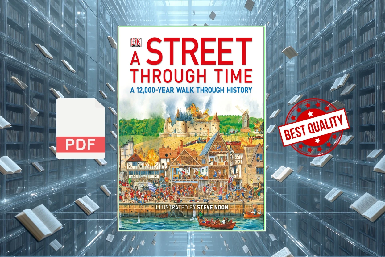 Cover for A Street Through Time  A 12,000-Year Walk Through History (Anne Millard Steve Noon)