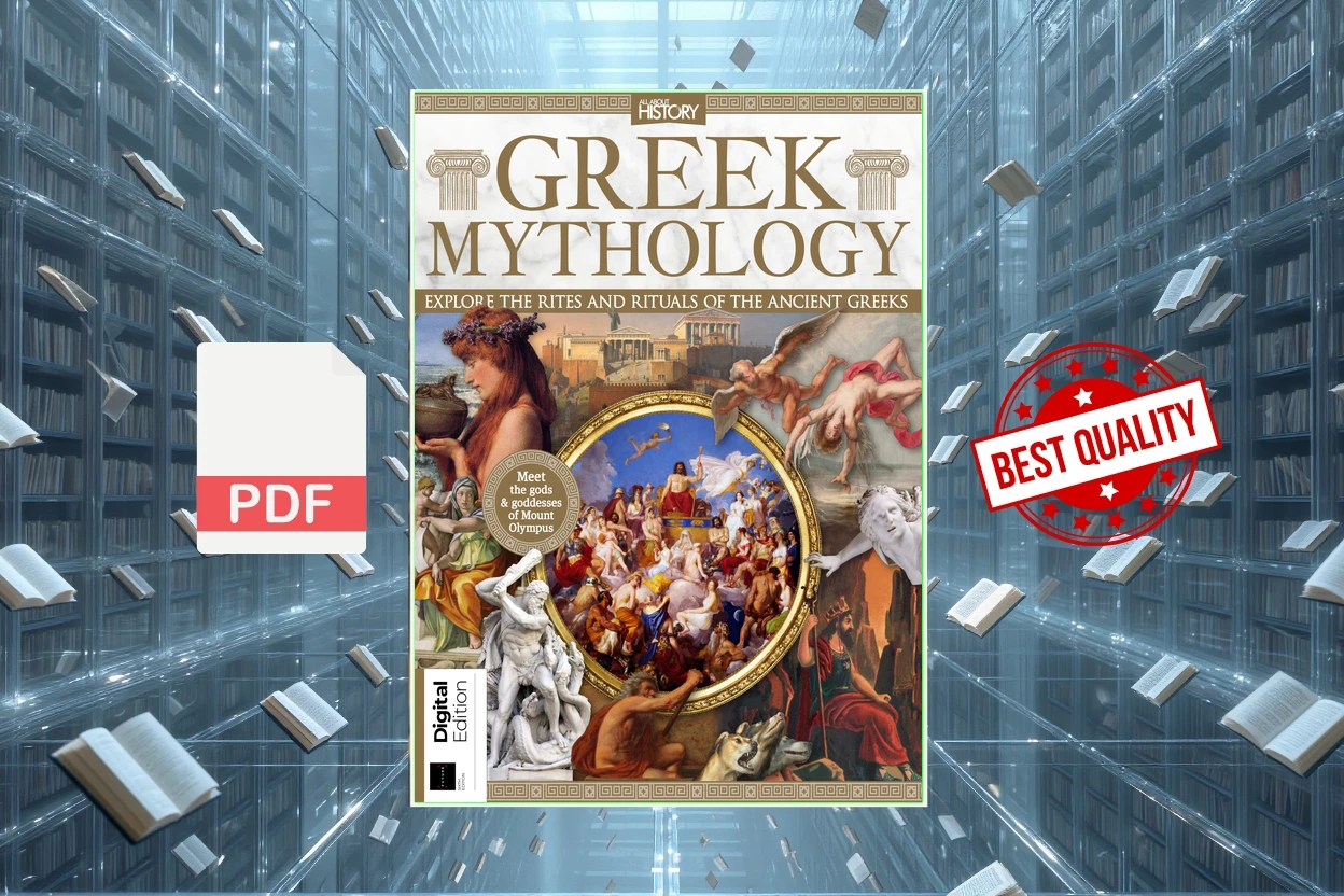 Cover for All About History Book of Greek Mythology - 6th Edition, 2021 ( etc.)