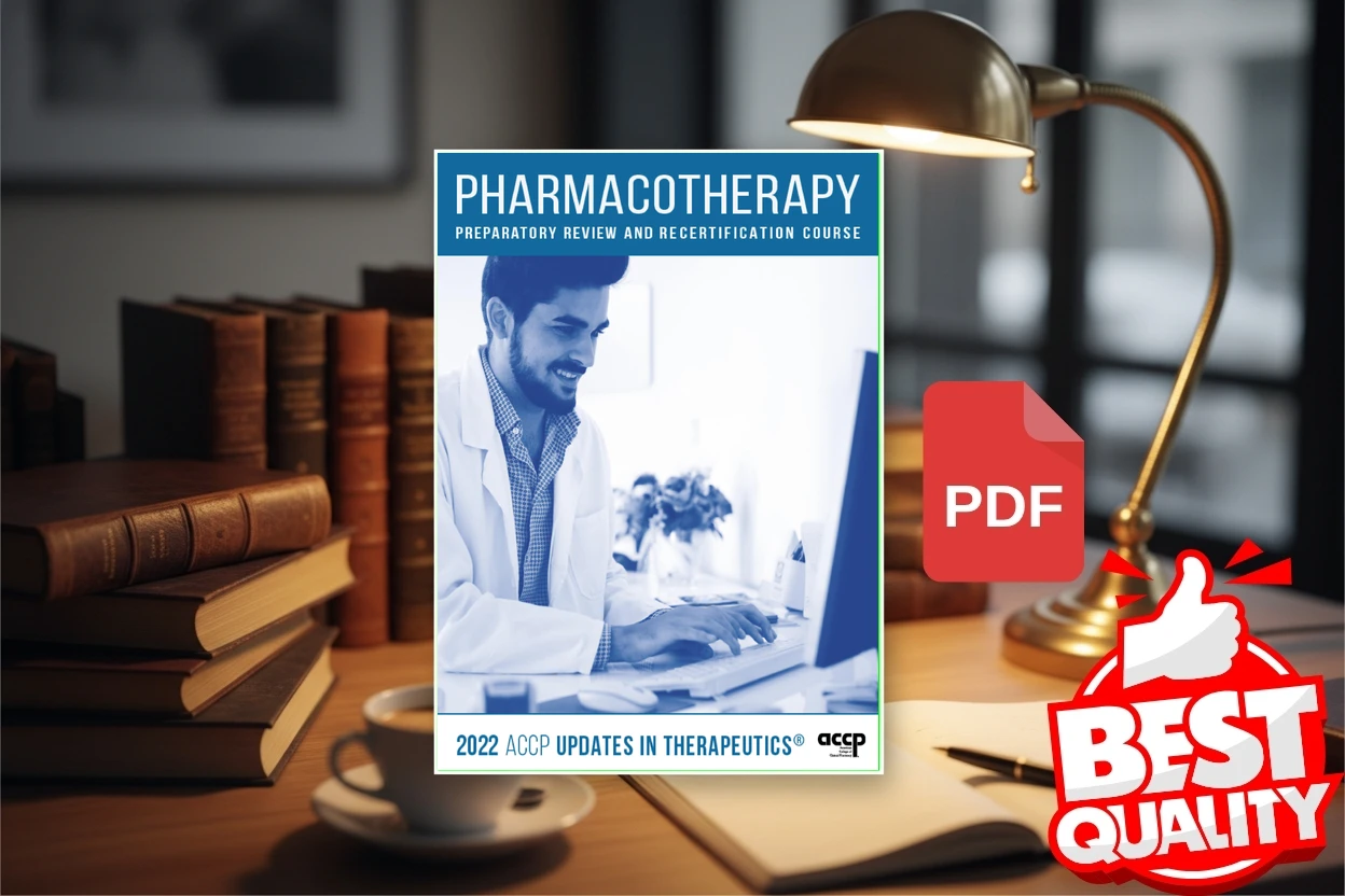Cover for Ambulatory care pharmacy preparatory review and recertification course (2022 ACCP Updates in Therapeutics) (ACCP)