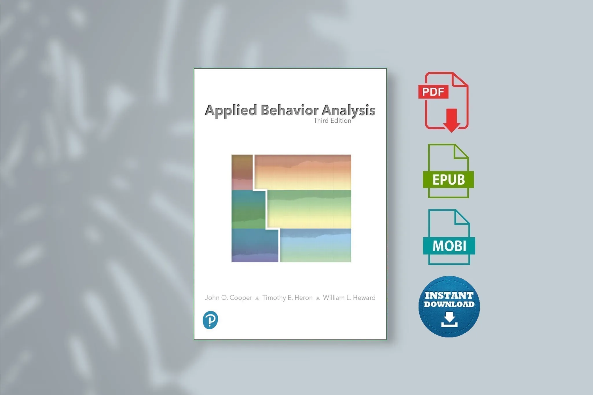 Cover for Applied Behavior Analysis Third Edition Johnn O. Cooper [Ebook]