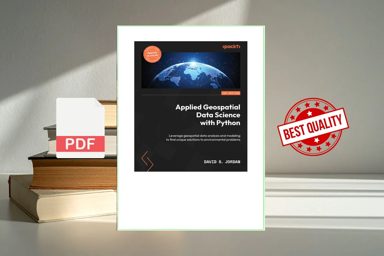 Cover for Applied Geospatial Data Science with Python (David Silas Jordan)
