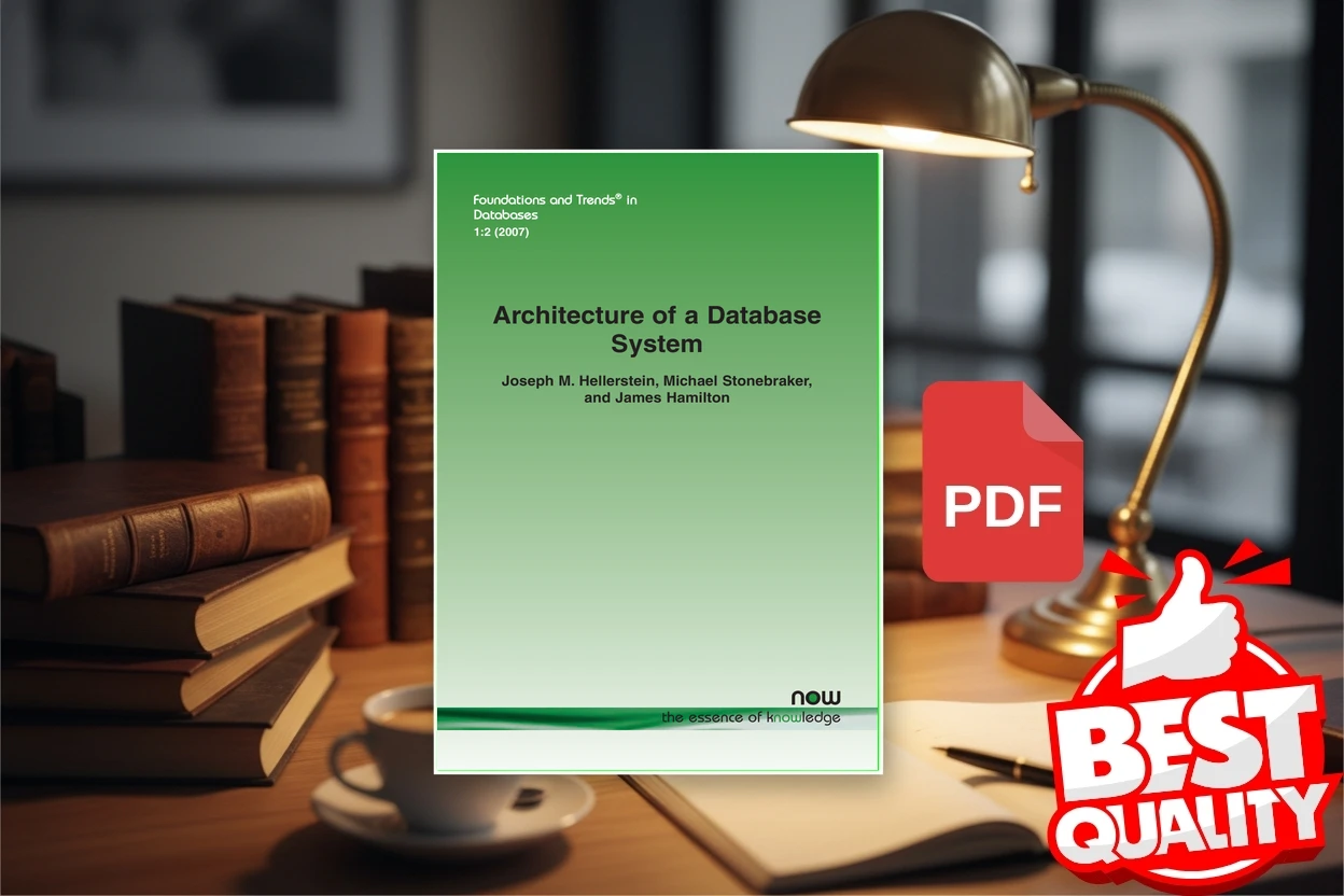 Cover for Architecture of a Database System (Joseph M Hellerstein, Michael Stonebraker etc.)