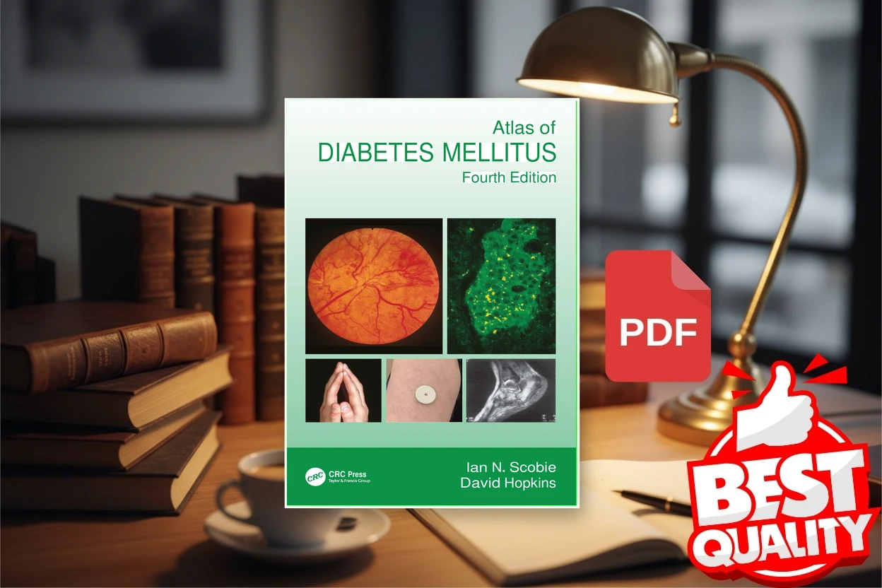 Cover for Atlas of Diabetes Mellitus, 4e (Dec 29, 2023)_(1032379456)_(CRC Press) (Scobie, Ian N., Hopkins, David)