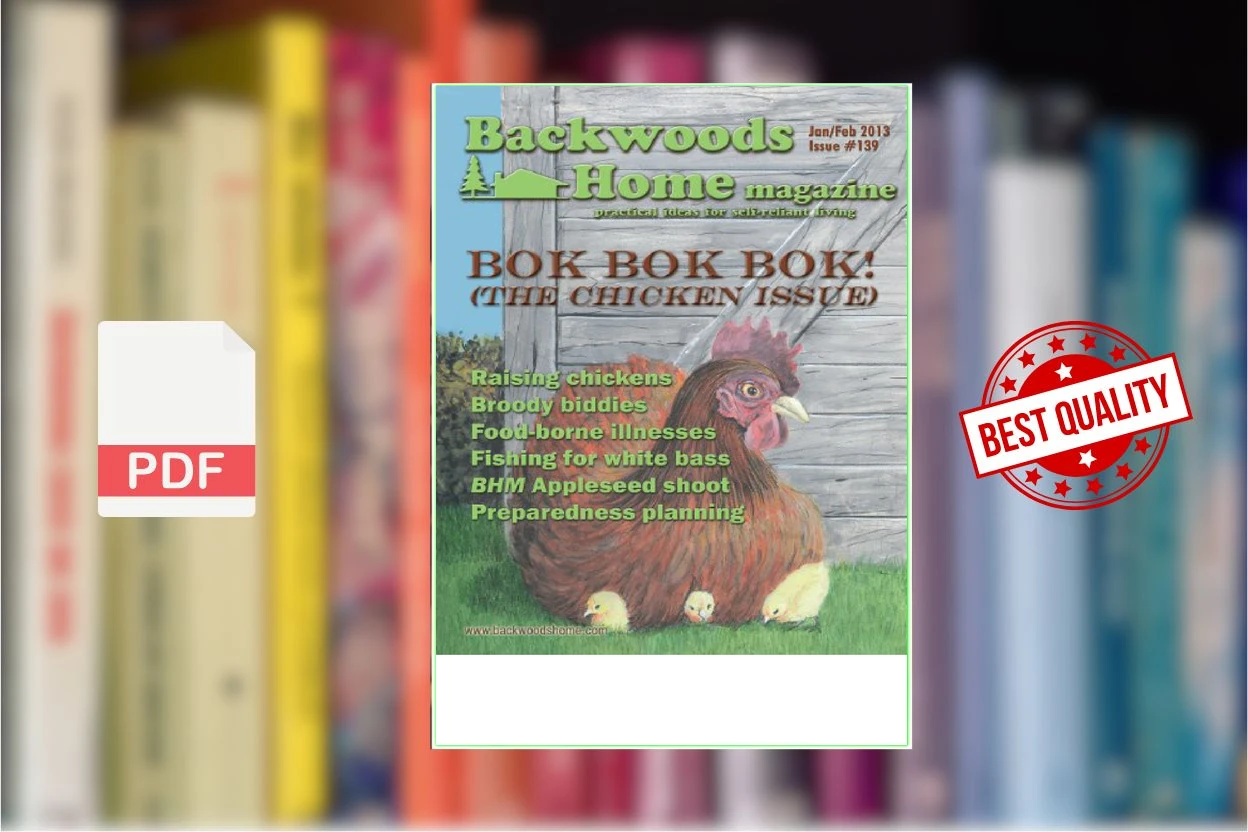 Cover for Backwoods Home Magazine 139 - JanFeb 2013 (Backwoods Home Magazine)