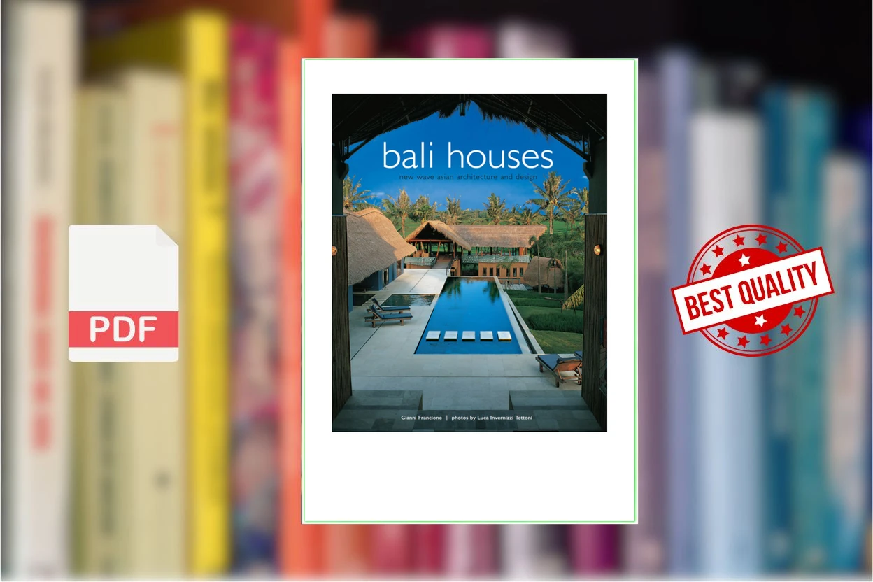Cover for Bali Houses - New Wave Asian Architecture and Design (2003) (Gianni Francione etc.)