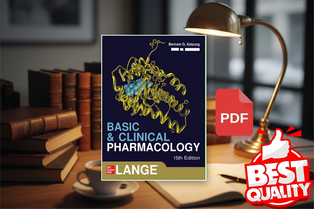 Cover for Basic and Clinical Pharmacology, 15th Edition (Bertram G. Katzung, Todd W. Vanderah)