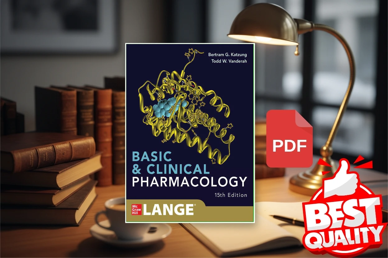 Cover for Basic Clinical Pharmacology 15th (Bertram B. Katzung, Todd W. Vanderah)