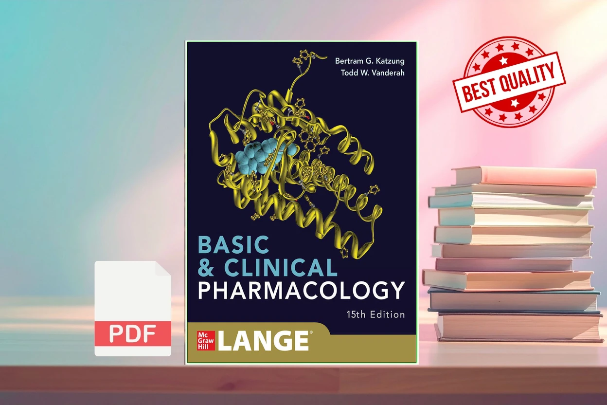 Cover for Basic  Clinical Pharmacology, 15th Edition (Bertram G. Katzung, Todd W. Vanderah)