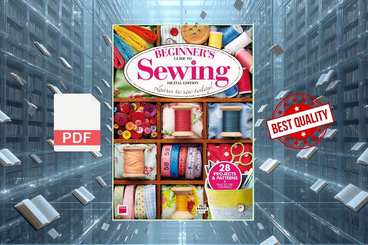 Cover for Beginners guide to sewing (Rebecca Reid)
