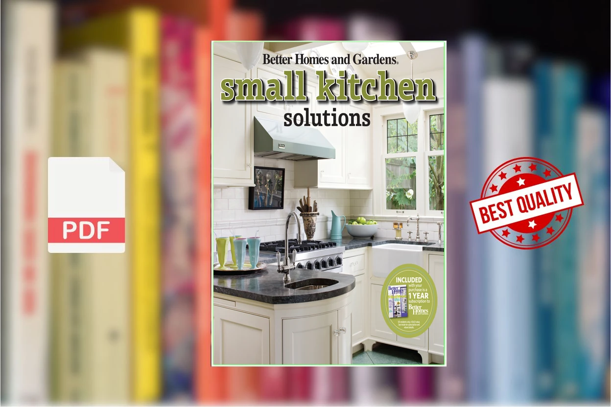 Cover for Better Homes  Gardens Small Kitchen Solutions (Better Homes  Gardens, BHG)
