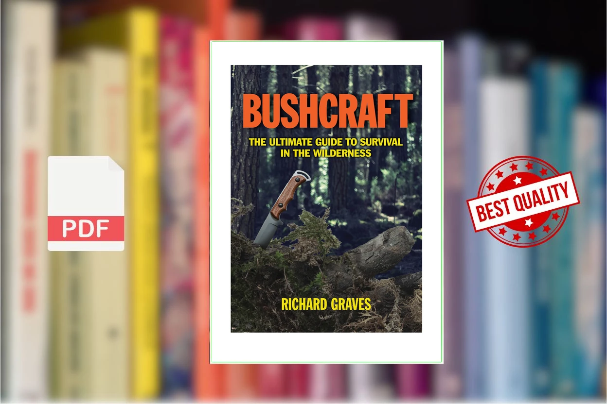 Cover for Bushcraft The Ultimate Guide to Survival in the Wilderness (book cover not attached to book) (Richard Graves)