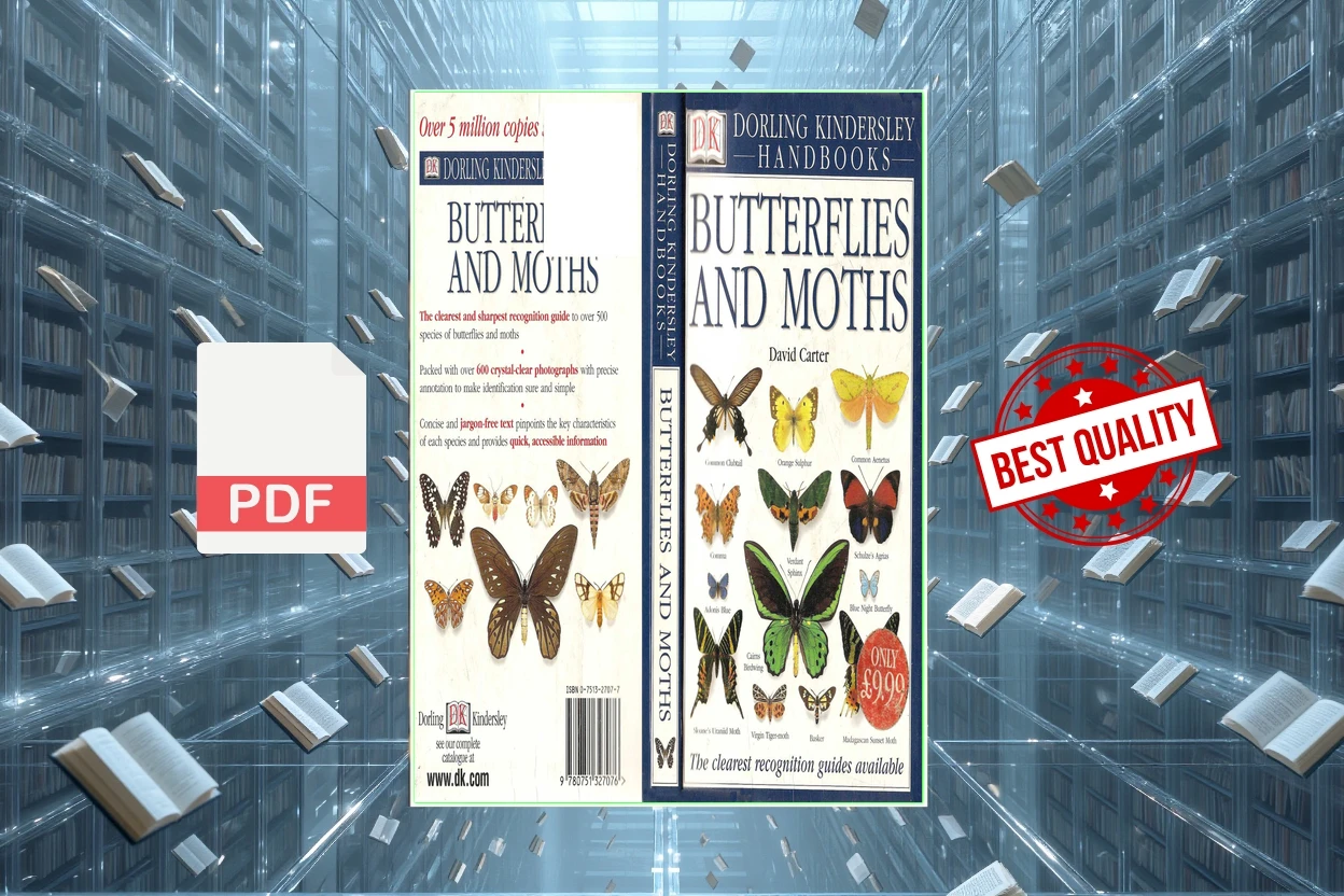 Cover for Butterflies and Moths (DK Handbooks) (David Carter)