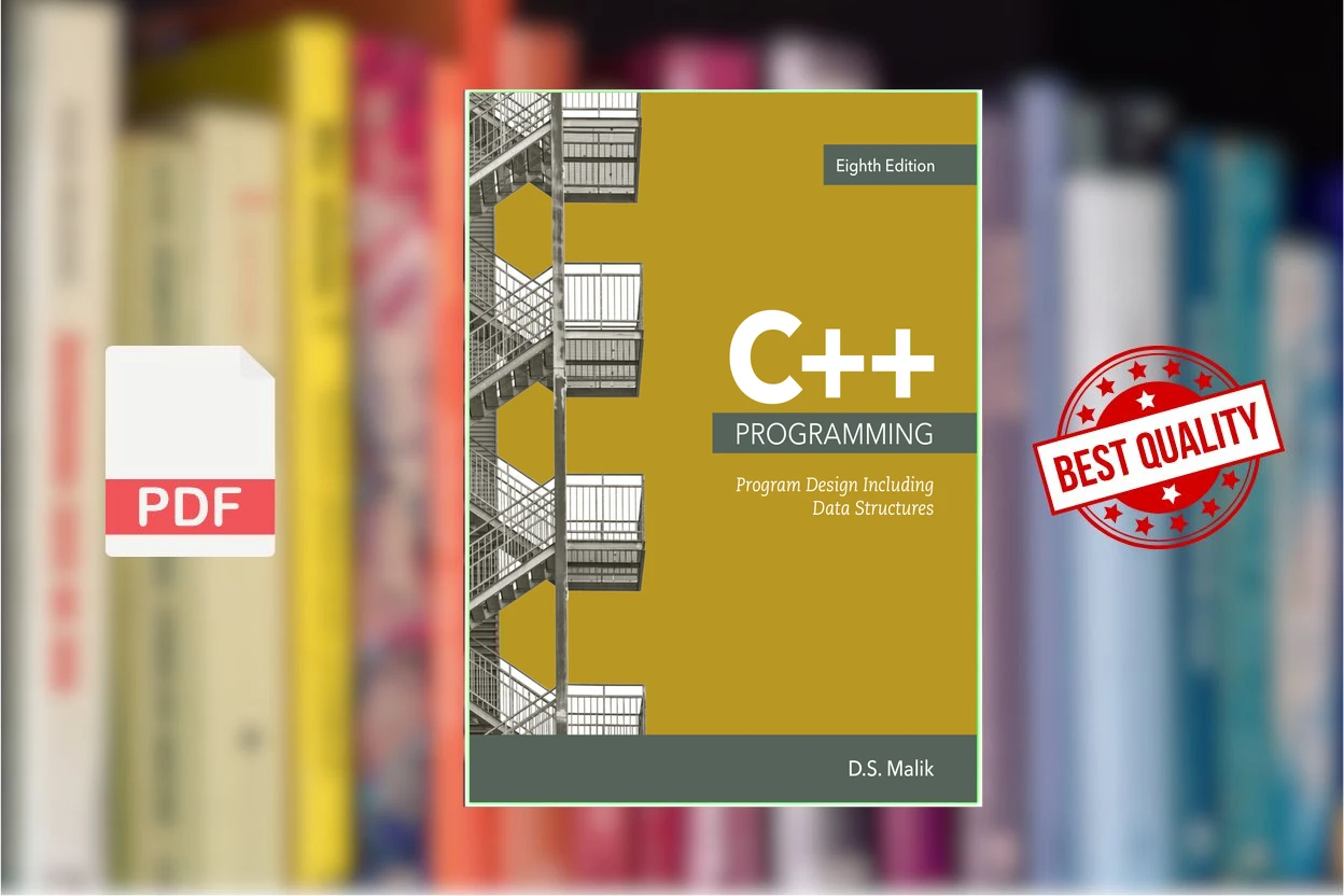 Cover for C++ Programming. Program Design including Data Structures (D.S. Malik)