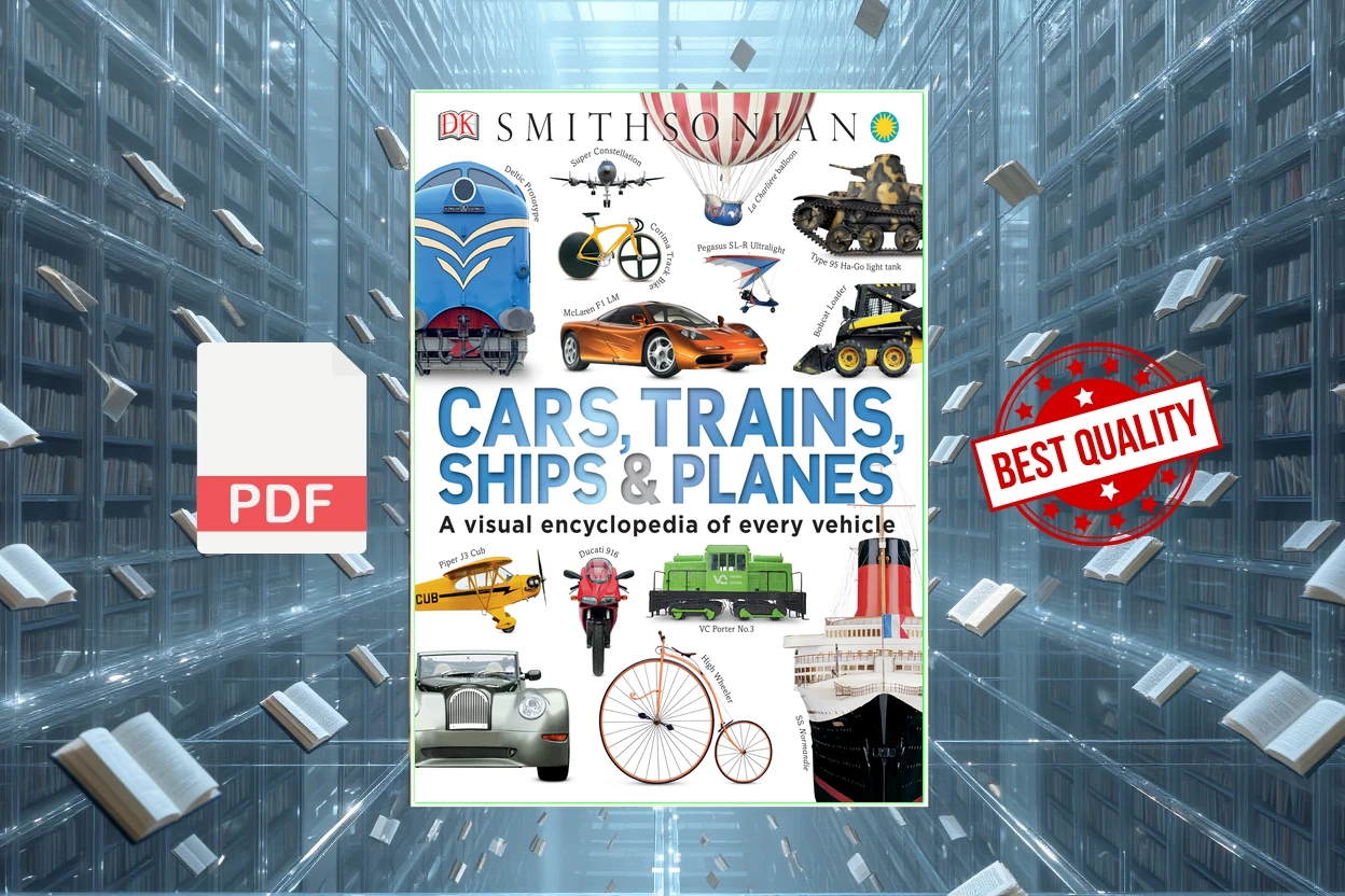 Cover for Cars, Trains, Ships, and Planes A Visual Encyclopedia of Every Vehicle (Clive Gifford)