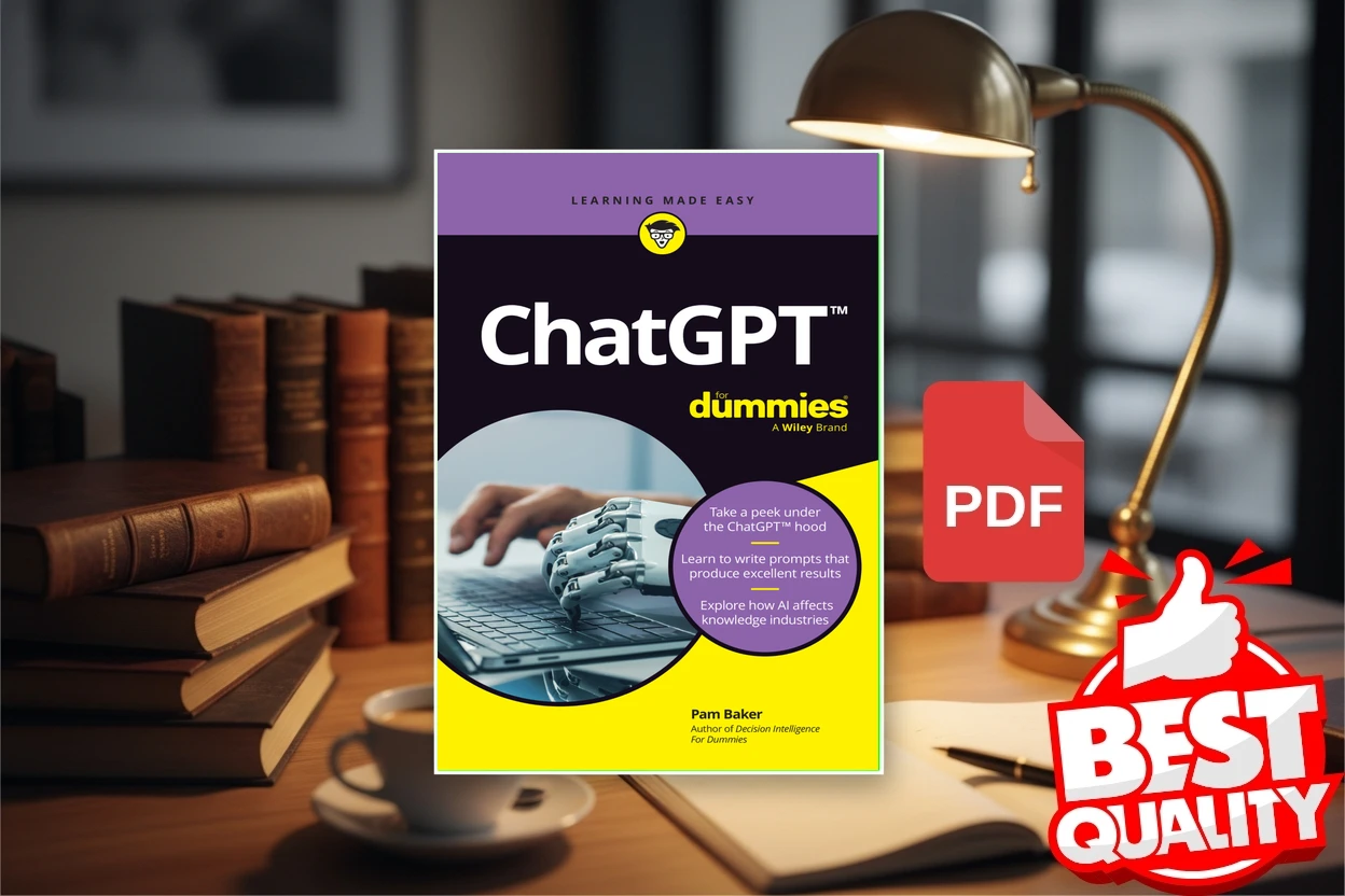Cover for ChatGPT For Dummies (Pam Baker)