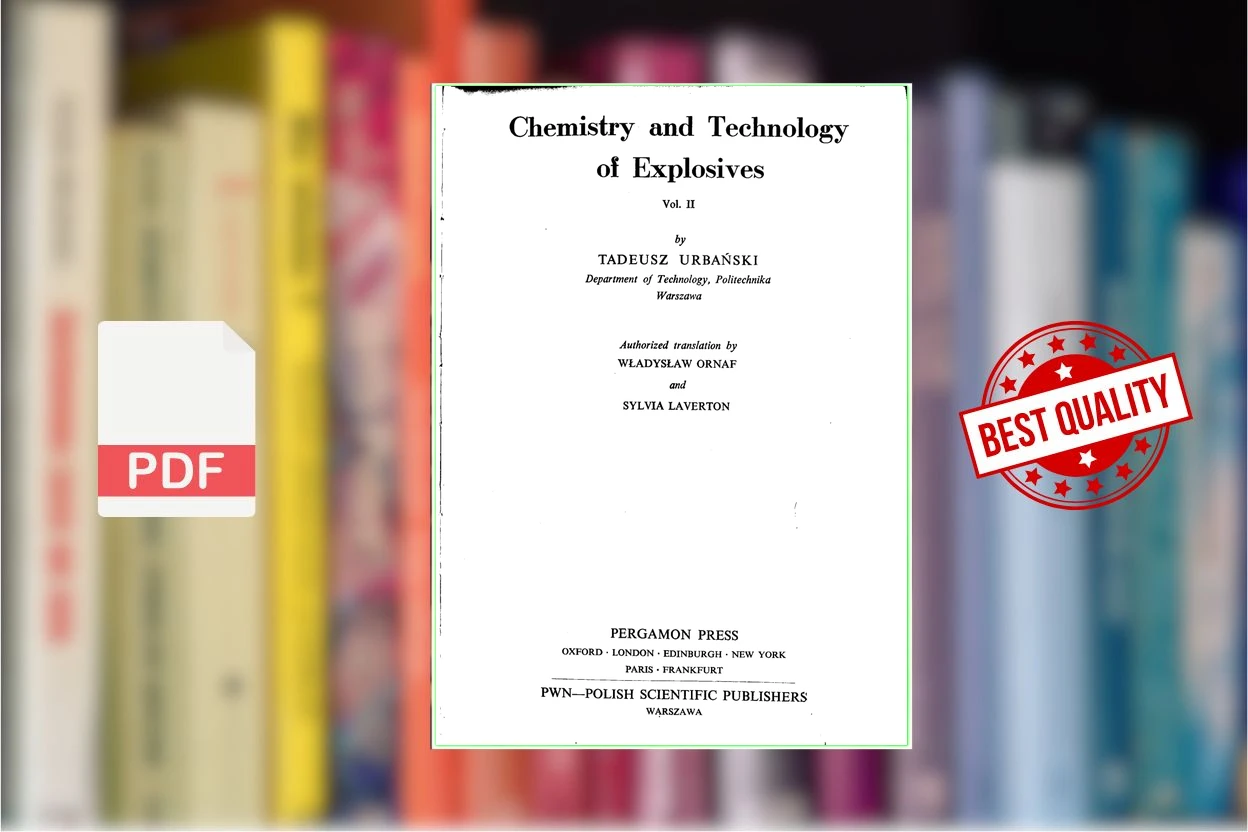 Cover for Chemistry and Technology of Explosives Vol. 2 (Urbanski Tadeusz)