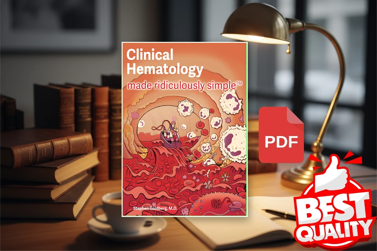 Cover for Clinical Hematology Made Ridiculously Simple (Stephen Goldberg, M.D.)