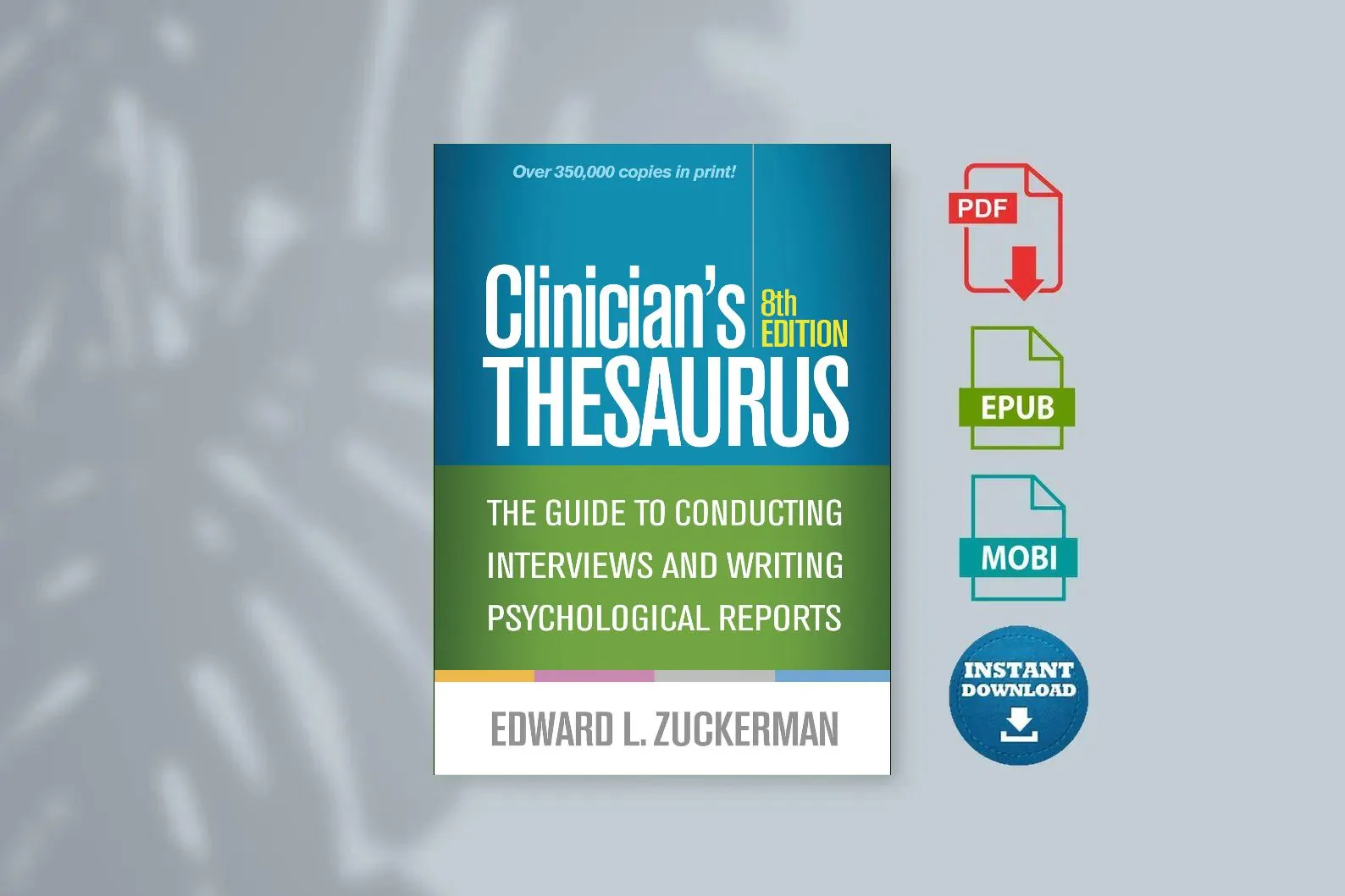 Cover for Clinicians Thesaurus 8th Edition The Guide to Conducting Interviews and Writing Psychological Reports [Ebook]