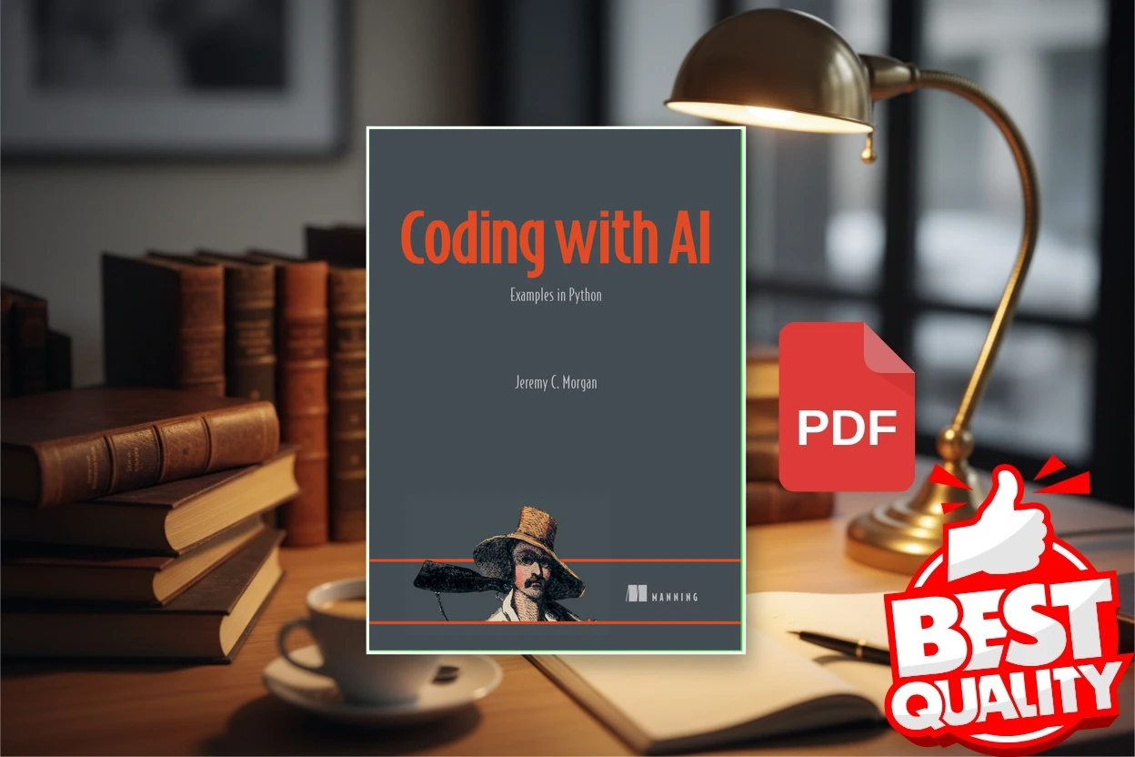 Cover for Coding with AI Examples in Python (Jeremy C. Morgan)