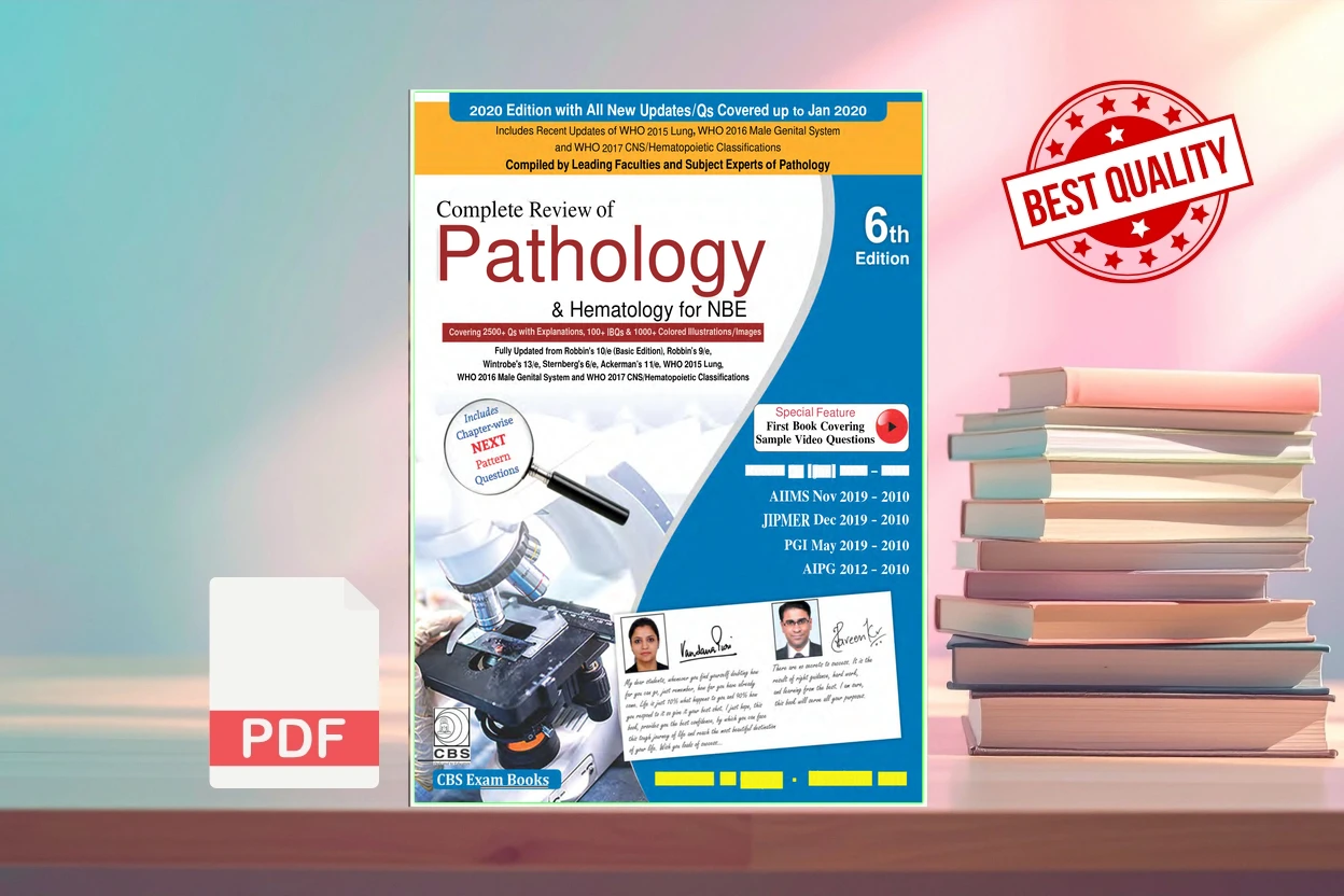 Cover for Complete Review of Pathology  Hematology for NBE (Sixth Edition) (Praveen Kr. Gupta)