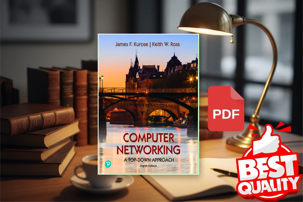 Cover for Computer Networking A Top-Down Approach (James F. Kurose, Keith W. Ross)