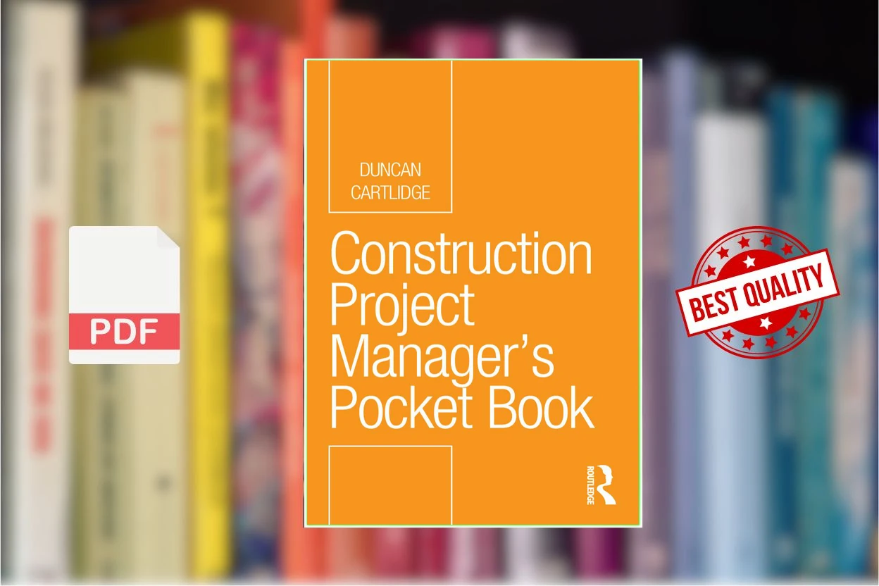 Cover for Construction Project Managers Pocket Book (Duncan Cartlidge)