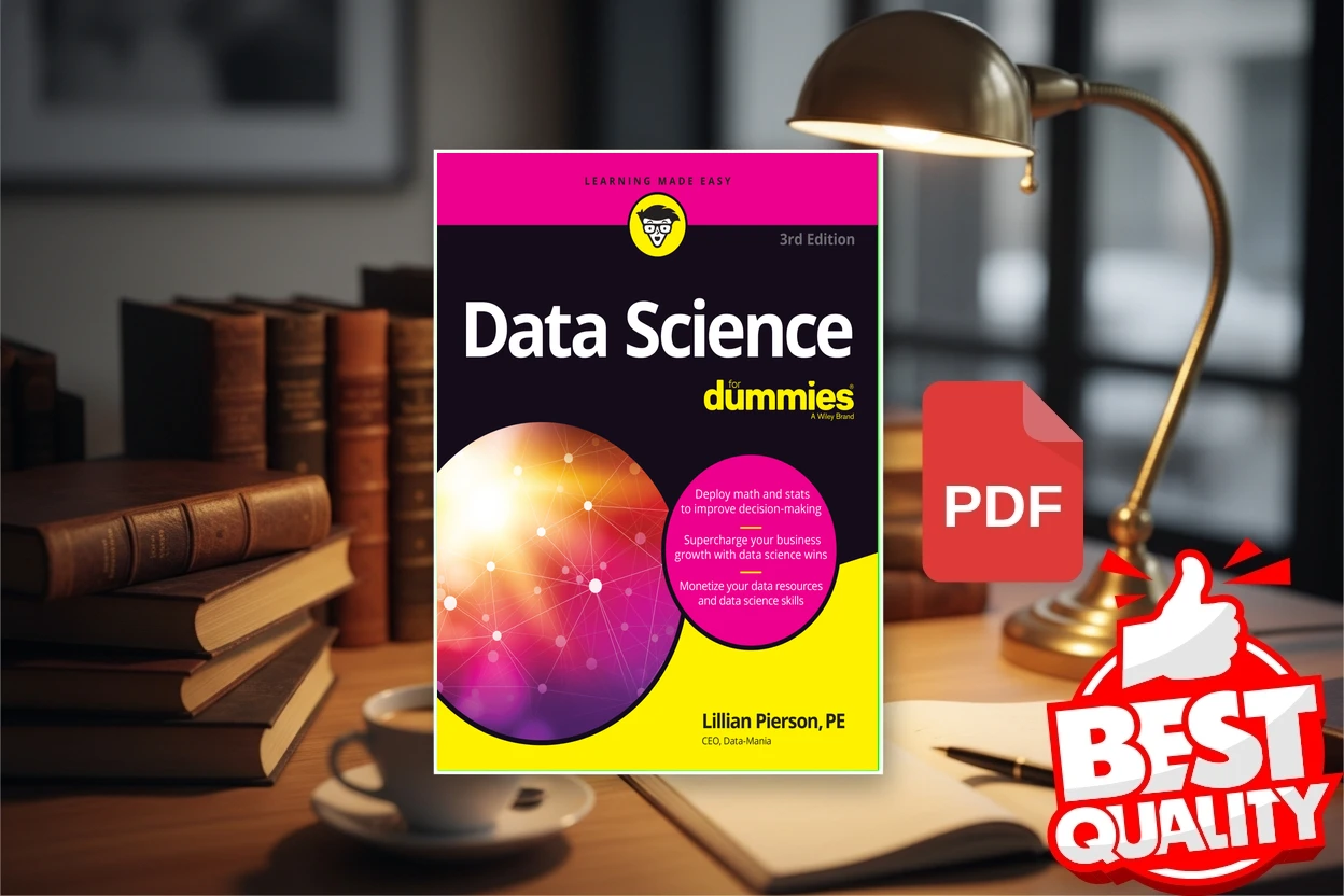 Cover for Data Science for Dummies (Lillian Pierson)