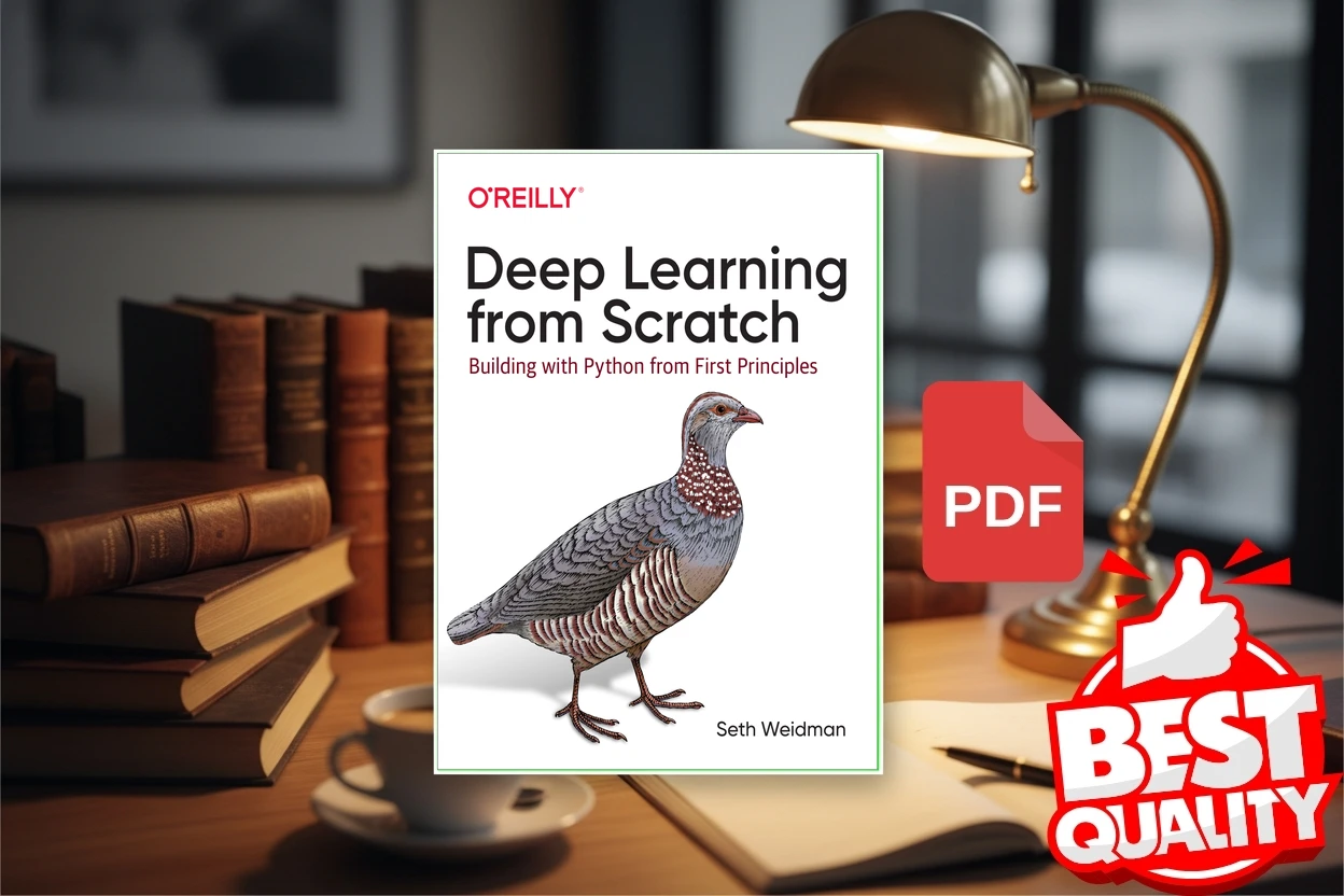 Cover for Deep Learning from Scratch Building With Python From First Principles (Seth Weidman)