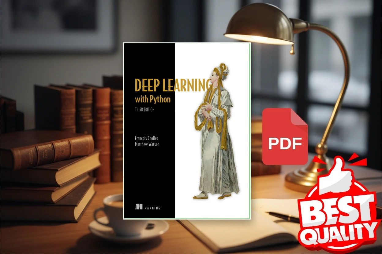 Cover for Deep Learning with Python, Third Edition (Francois Chollet, Matthew Watson)