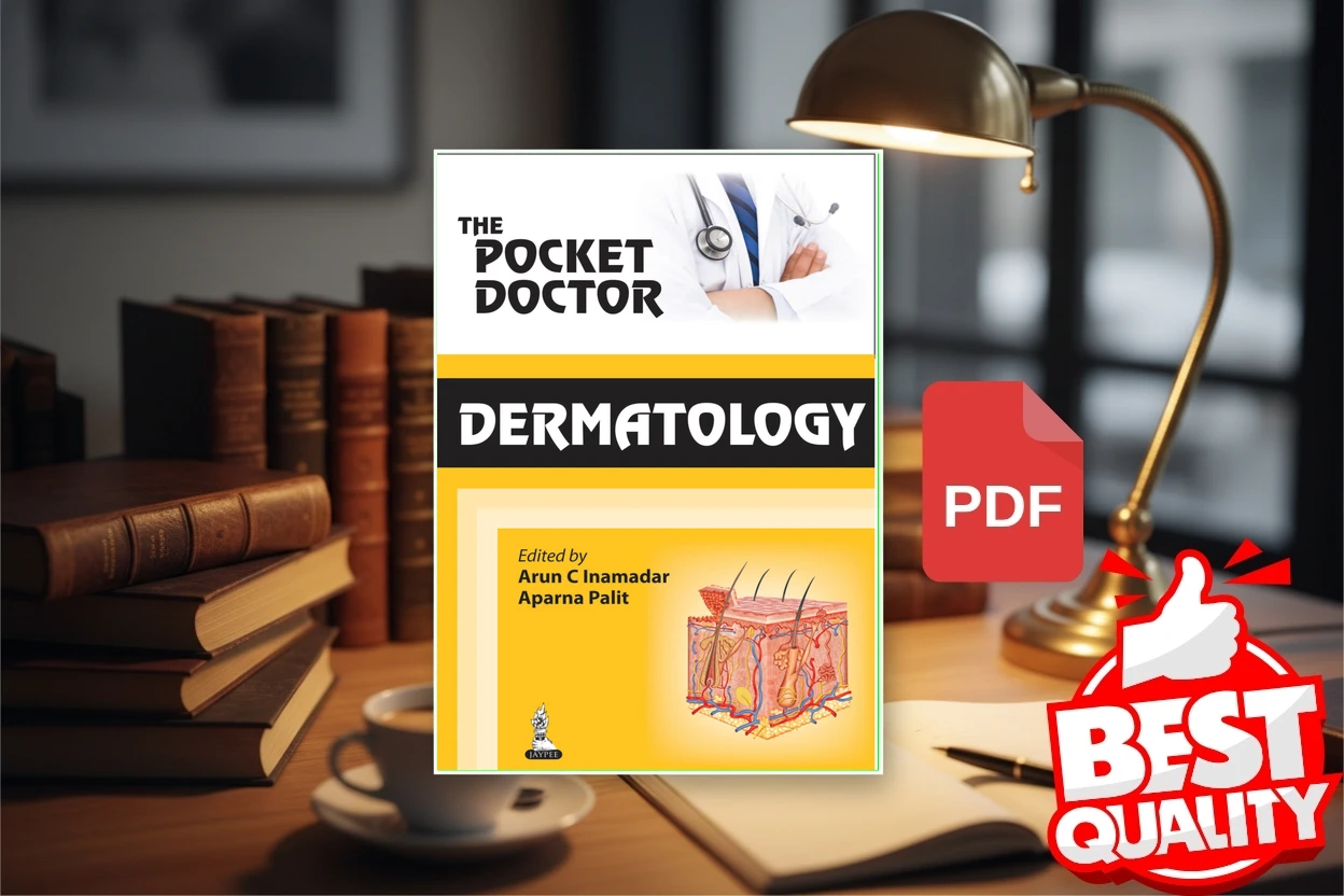 Cover for Dermatology (The Pocket Doctor) (Dec 1, 2013)_(9350906996)_(Jaypee Brothers Medical Publishers).pdf (Arun C Inamadar, Aparna Palit)