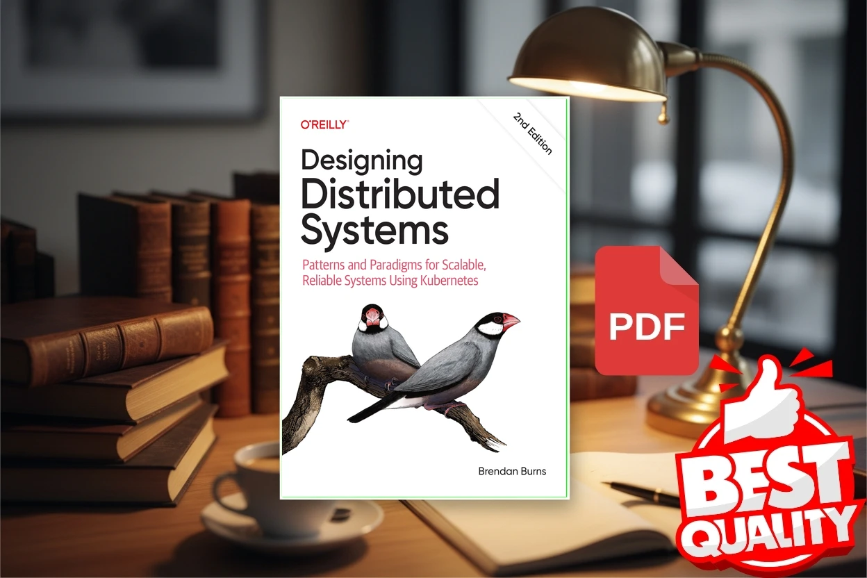 Cover for Designing Distributed Systems, 2nd Edition Patterns and Paradigms for Scalable, Reliable Systems Using Kubernetes (Brendan Burns)