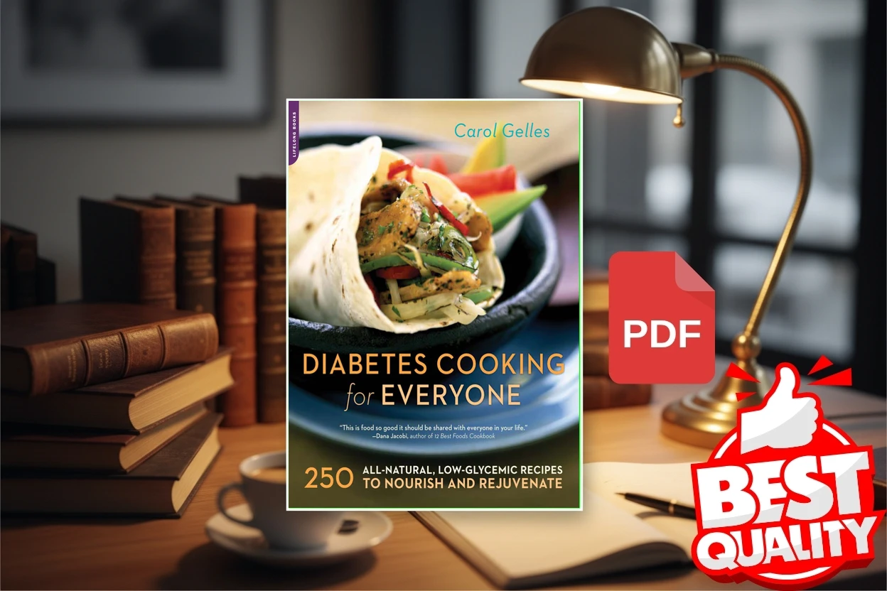 Cover for Diabetes Cooking for Everyone 250 All-Natural, Low-Glycemic Recipes to Nourish and Rejuvenate (Carol Gelles)