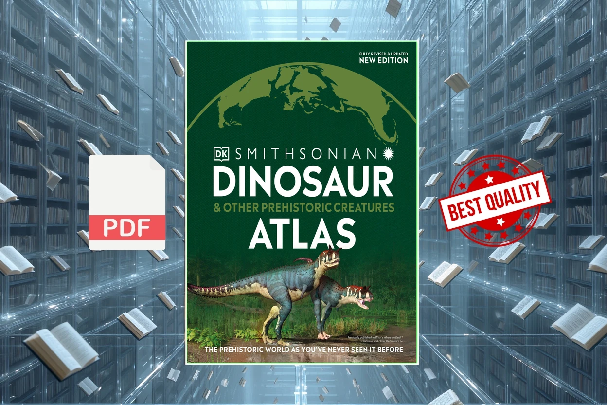 Cover for Dinosaur and Other Prehistoric Creatures Atlas The Prehistoric World as Youve Never Seen It Before (Where on Earth) (DK)