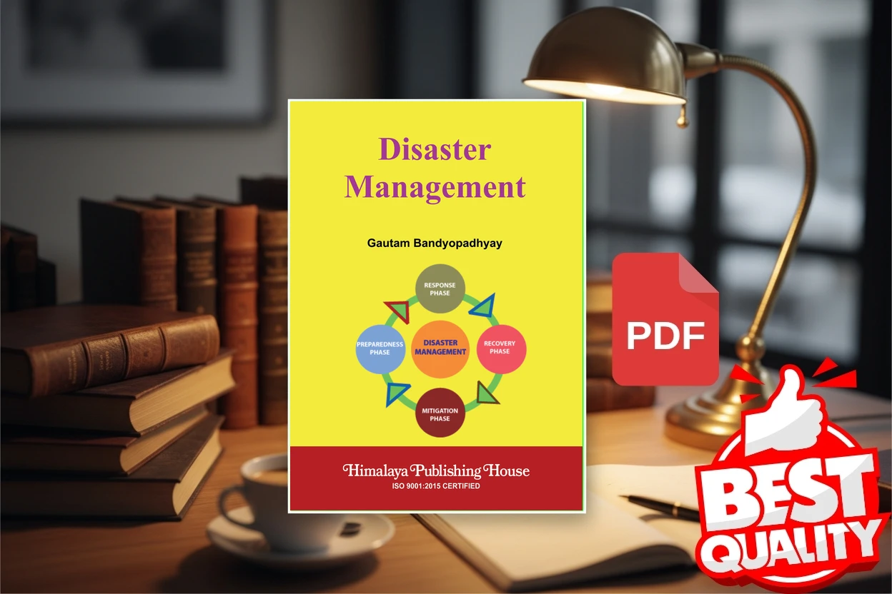 Cover for Disaster Management (Gautam Bandyopadhyay)