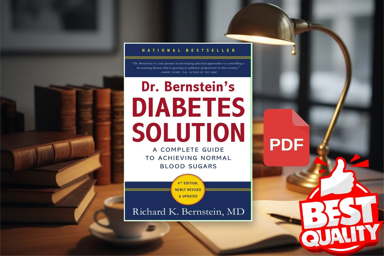 Cover for Dr. Bernsteins Diabetes Solution, 4th Edition A Complete Guide to Achieving Normal Blood Sugars (Richard K. Bernstein)