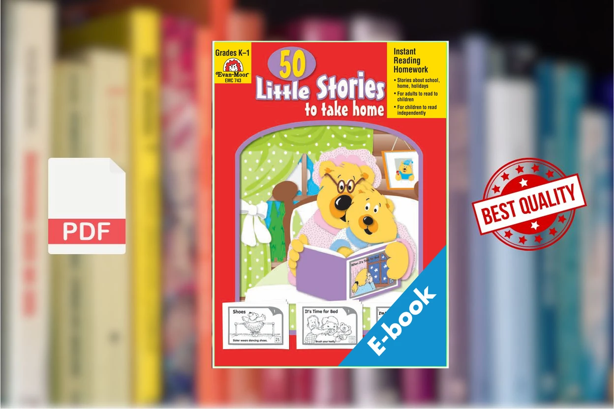 Cover for EMC 743, 50 Little Stories to Take Home, grades K-1 (Evan-Moor Educational Publishers)