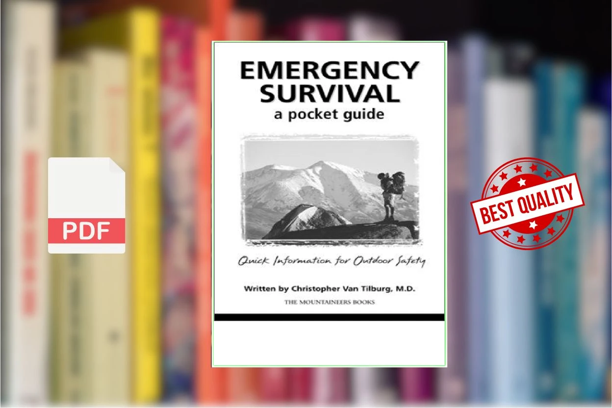Cover for Emergency Survival A Pocket Guide Quick Information for Outdoor Safety (Christopher van Tilburg [Tilburg etc.)