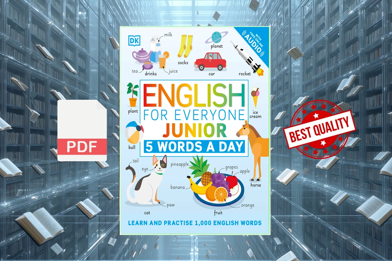 Cover for English for Everyone Junior - 5 Words a Day (DK)