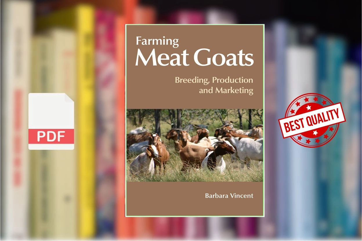 Cover for Farming Meat Goats - Breeding, Production and Marketing (Landlinks Press) (Barbara Vincent)