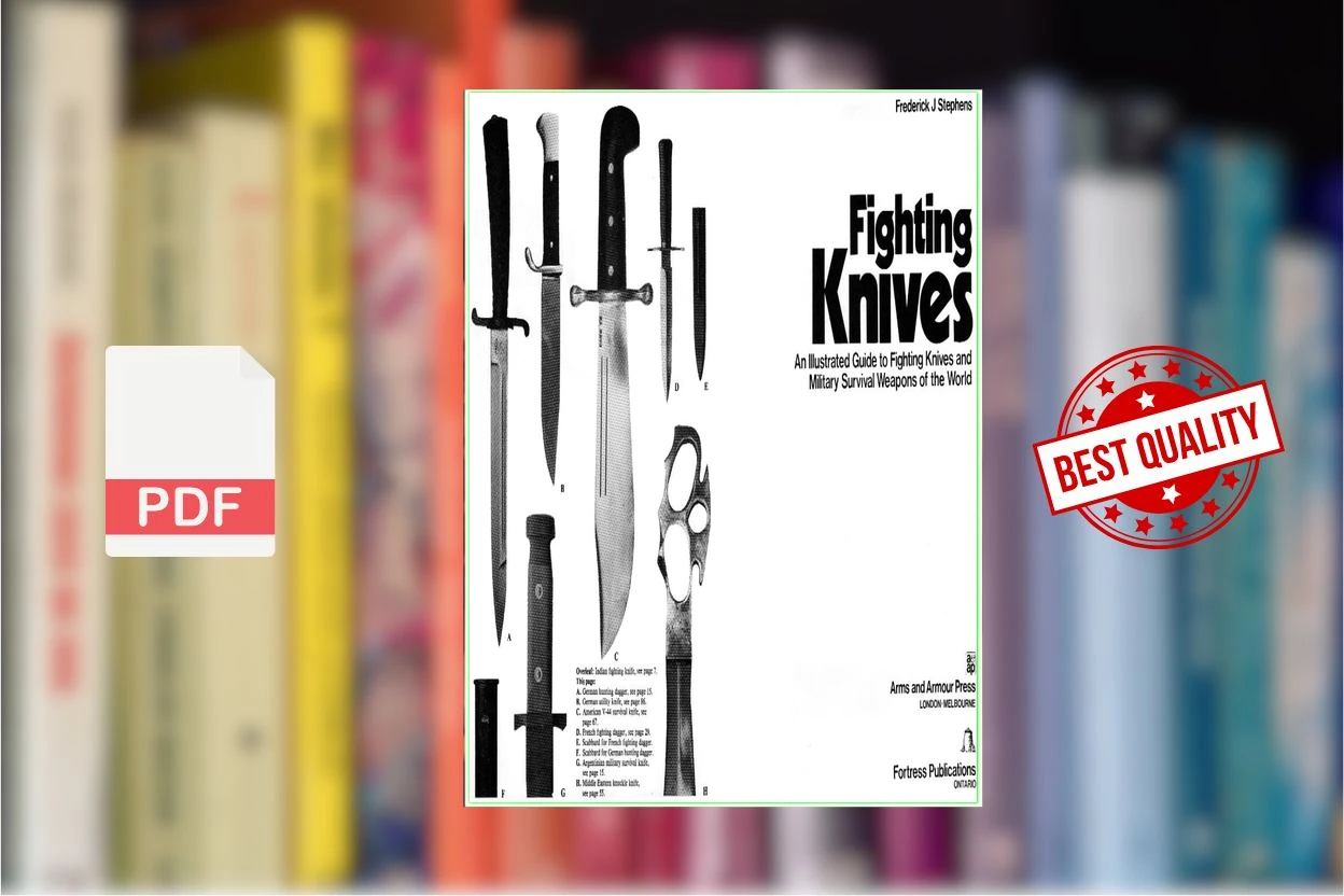 Cover for Fighting Knives. An Illustrated Guide to Fighting Knives and Military Survival Weapons of the World (Frederick J. Stephens)