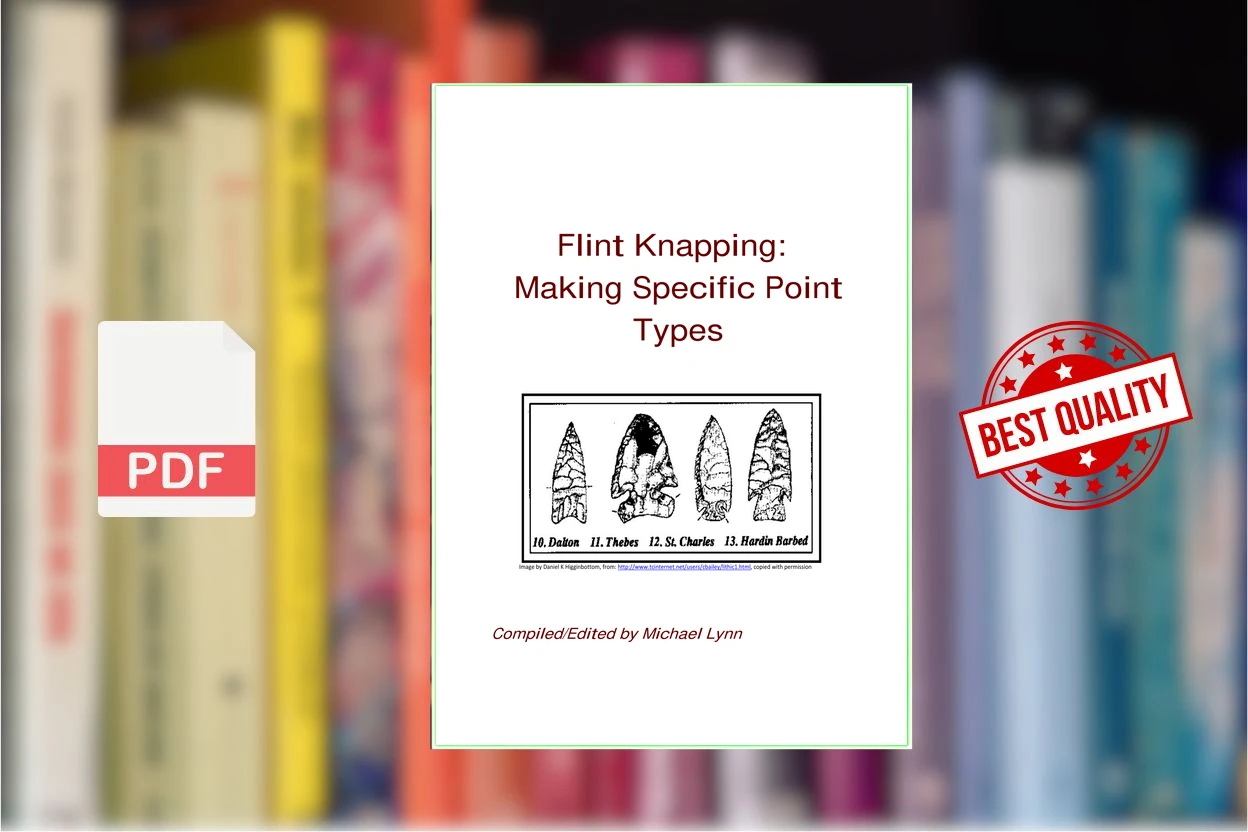 Cover for Flint Knapping Making Specific Point Types ()