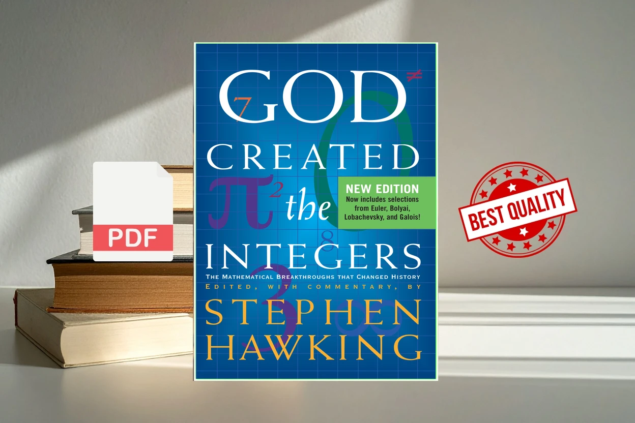 Cover for God Created The Integers (Stephen Hawking)