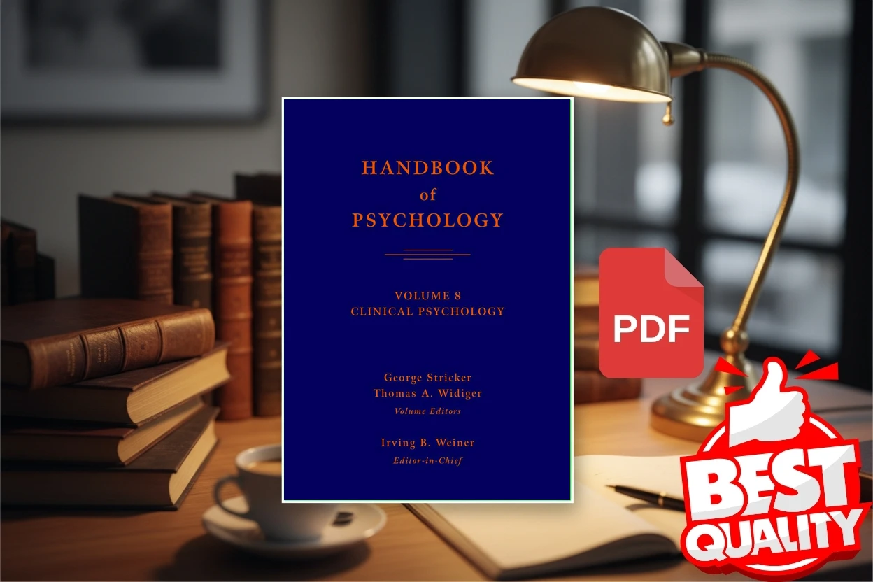 Cover for Handbook of Psychology, Clinical Psychology (Volume 812) (George Stricker, Irving B. Weiner etc.)