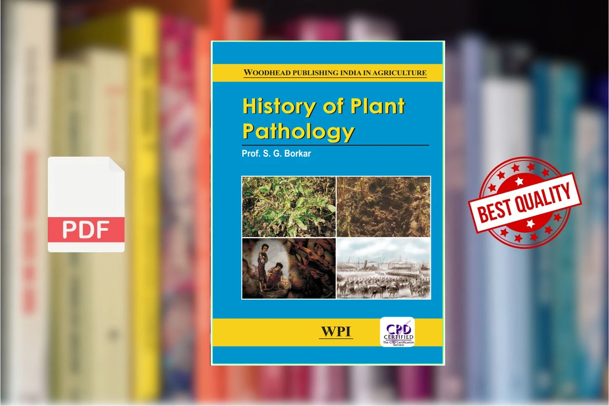 Cover for History of plant pathology (Borkar, Suresh Govindrao)