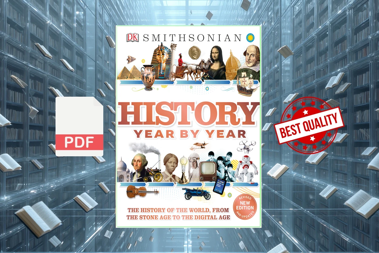 Cover for History Year by Year The History of the World, From the Stone Age to the Digital Age, 2nd Edition (DK)