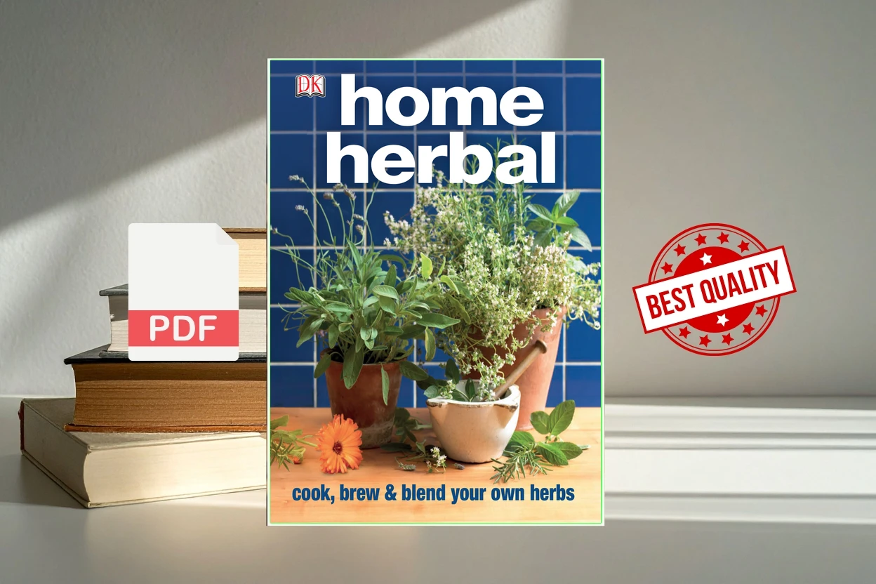 Cover for Home Herbal The Ultimate Guide to Cooking, Brewing, and Blending Your Own Herbs (DK Publishing)