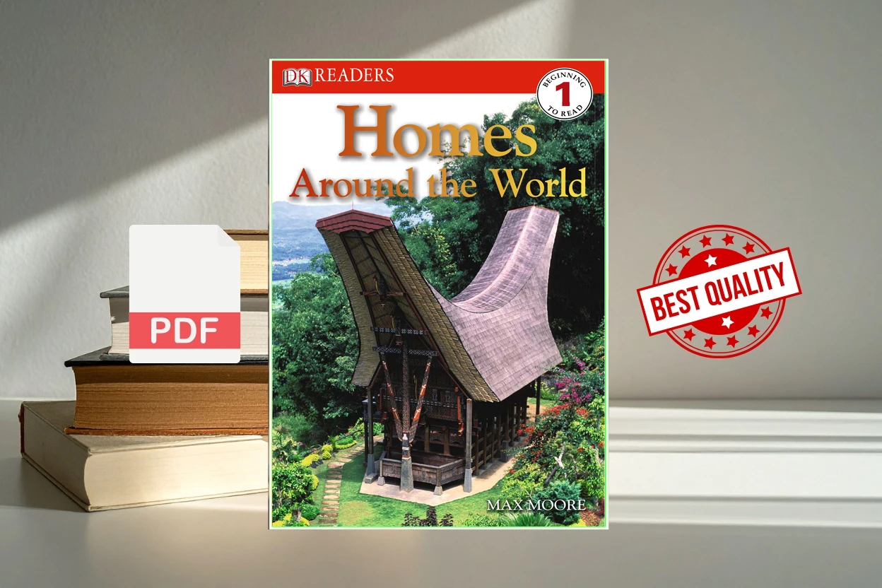 Cover for Homes Around the World (Max Moore)