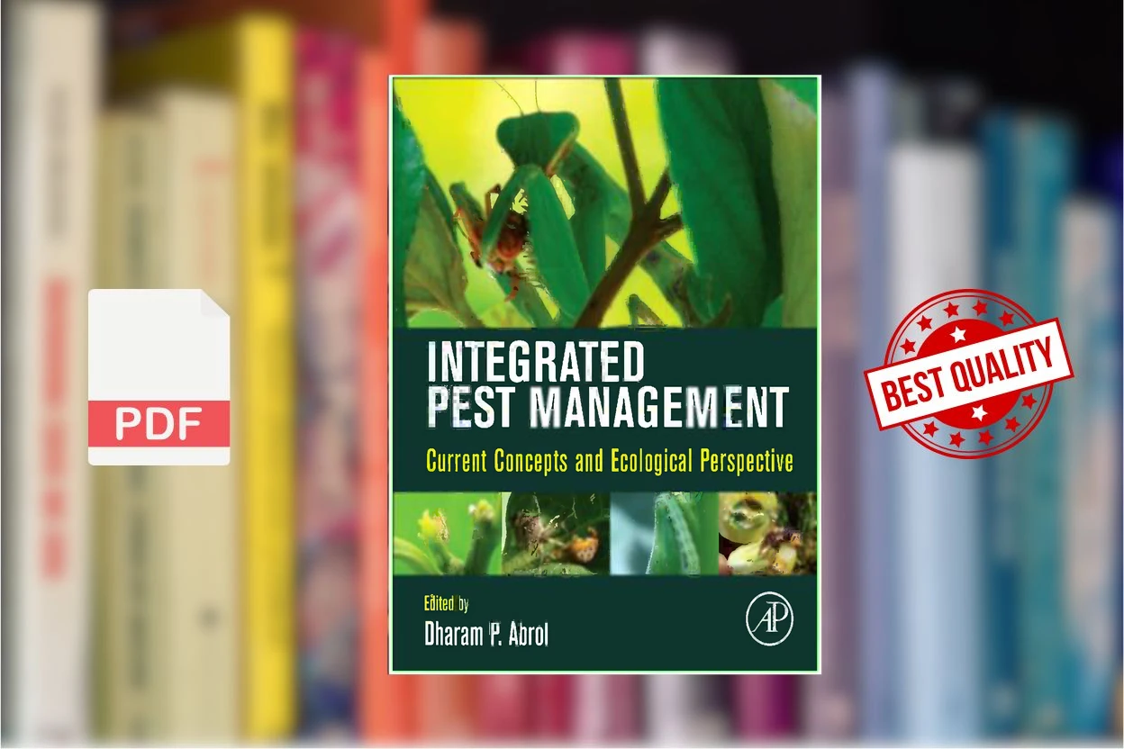Cover for Integrated pest management current concepts and ecological perspective (Dharam P. Abrol)